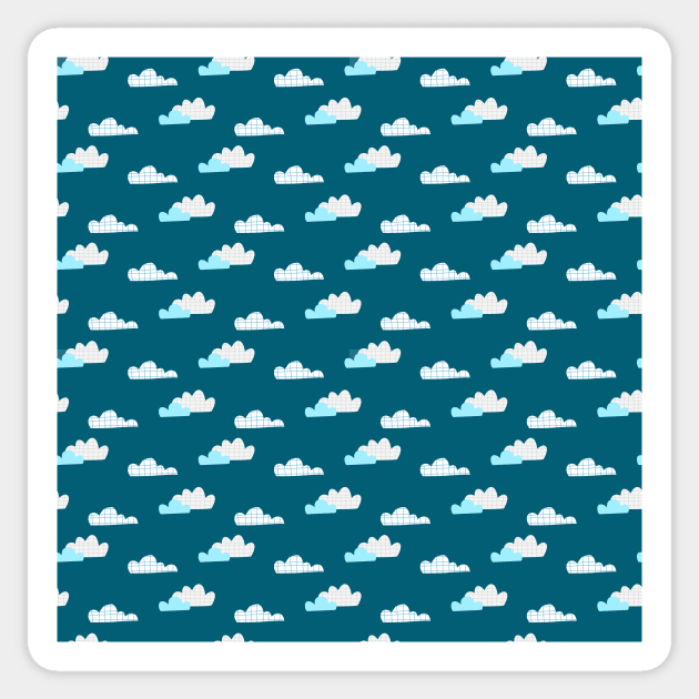 Cloudy sky Sticker by LaPetiteBelette